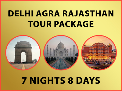 Delhi Agra Rajasthan Tour Package 7 Nights 8 Days