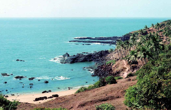south india beach
